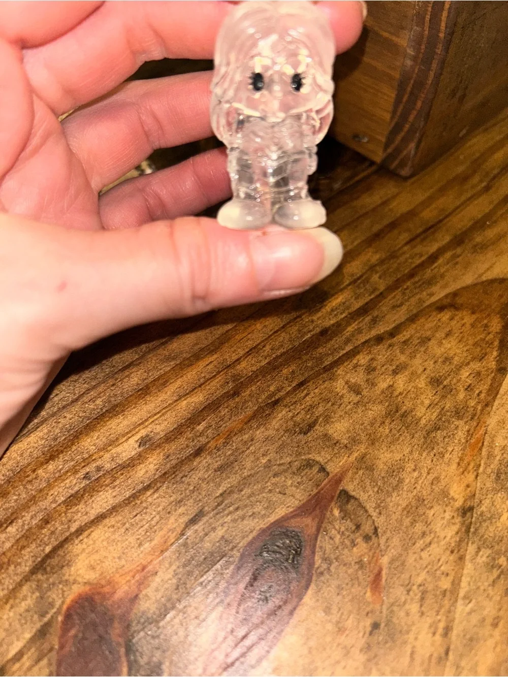 Clear translucent rare wonder woman Ooshie
